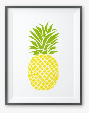 Pineapple Print From Toodles Noodles - Watercolor Painting