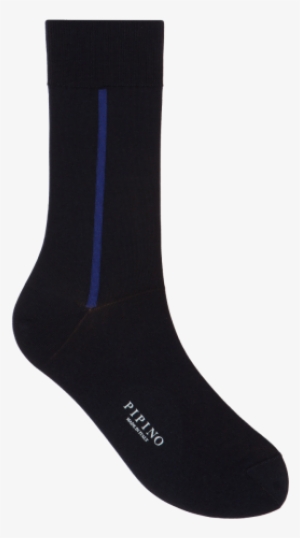 Thin Stripe Blue Electric Blue - Neoprene Socks 1mm