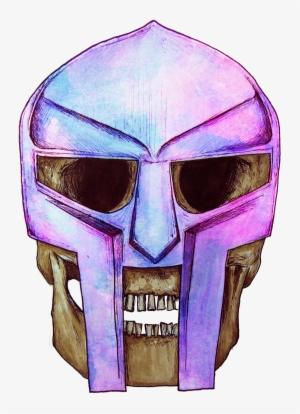 [oc] Mf Doom Mask With Skull - Mf Doom Mask Gold