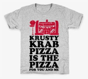 Krusty Krab Pizza Is The Pizza For You And Me Kids