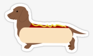 If You Like A Design But Want A Different Background - Weiner Dog Stickers