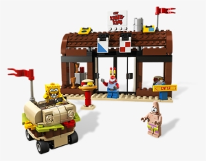 Drive The Patty Wagon To The All-new Krusty Krab - Lego The Krusty Krab