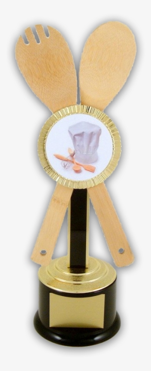 Deluxe Cooking Trophy With Custom Logo - Gluten Free Gourmand [book]