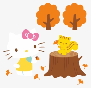 Sanrio Cinnamoroll Transparent - Hello Kitty Autumn