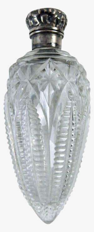 Sterling Silver Cut Crystal Perfume Bottle By Gorham - Sterling Silver
