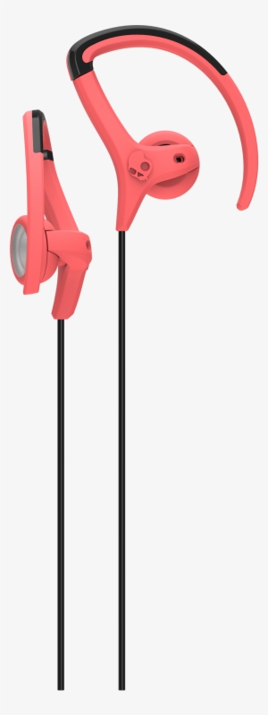 Headphones Skullcandy Chops Bud Hanger Wo Mic Hot Red