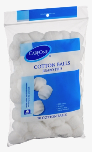 Careone Cotton Balls Jumbo Plus - 70 Ct