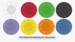 Here Are Some Blank Chips To Put Your Designs On Courtesy - Cup Coffee
