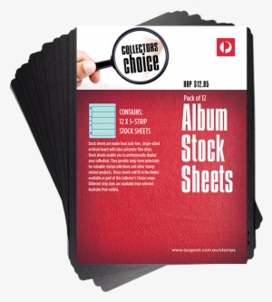 A4 Stock Sheets 12 X 5-strip