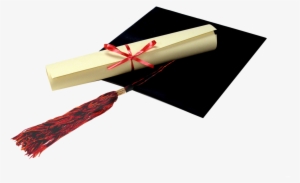 Graduation Cap And Diploma - University Degree