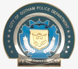 Gotham City Police Officer Shield Badge - Chicago