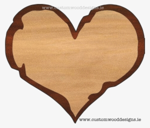 Rustic Heart Cedar Sign - Design