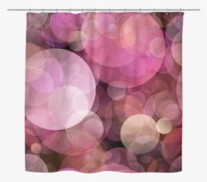 Colorful Bubbles Shower Curtain - Abstrakte Bokeh Rosa Lila Liebe Wedding Einladung