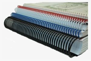 Assortment Of Coil-bound Books - Spiral Book Binding Png