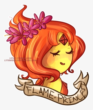 Adventure Time With Finn And Jake Images Flower Crown - Princess Slouchy V-neck Flame Princess