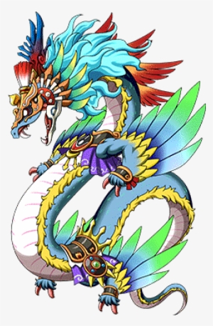 Gear-wind God Quetzalcoatl Render - Dragon Quetzalcoatl