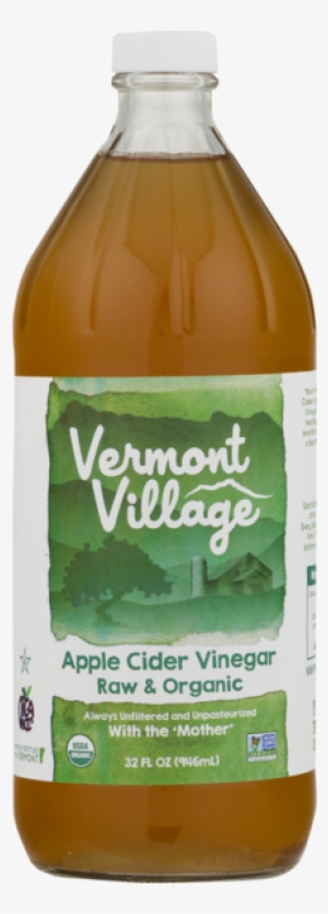 Acv 32 Oz - Vermont Village Vinegar, Drinking, Organic, Lime Ginger