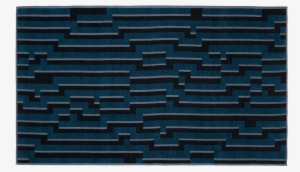 Dark Blue Waves Folded