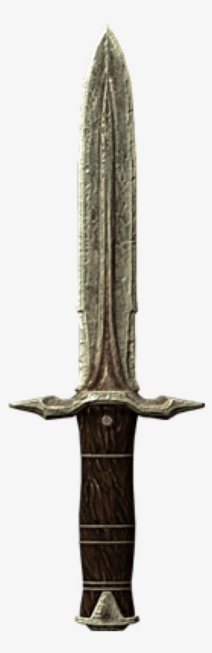 Elder Scrolls Skyrim Iron Dagger - Кинжал Пнг