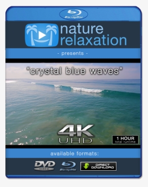 "crystal Blue Waves" 1 Hour Still 4k Nature Relaxation - 4k Resolution