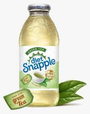 Zero Calories And All-natural Flavors - Snapple Green Tea
