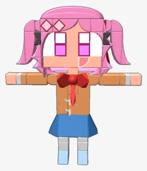 I Made Natsuki Please Give Credit To Me If You Use - Illustration