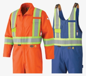 Fr-tech™ 88/12 Fr Safety Coverall Overall - Safety Overall Png