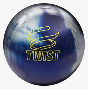 Brunswick Twist Bowling Ball Blue/silver - Brunswick Twist Bowling Ball