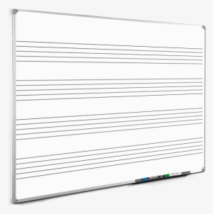 Pre Printed Staves Music Whiteboards - Musical Theatre