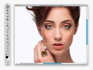Sculpting The Face By Dodging & Burning In Photoshop - Photoshop
