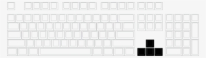 Arrow Keys Cherry Mx Keycap Set - Keyboard Space Bar