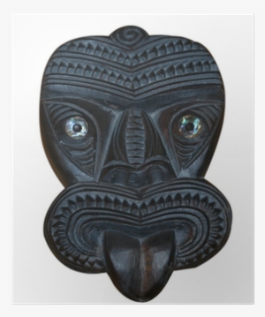 Maori Tiki Face