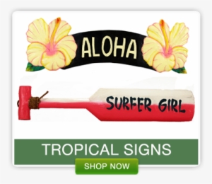 Free Nationwide Shipping On Tropical Decor - Hawaiian Language