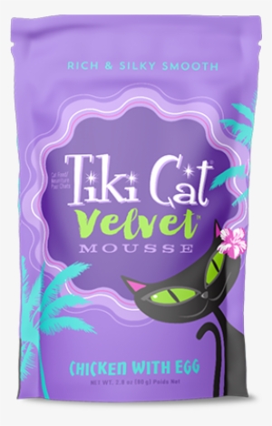 Tiki Cat Velvet Mousse Pouch Variety Pack 12/2.8oz