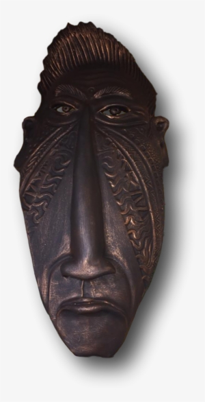 Large Tribal Mask - Carving