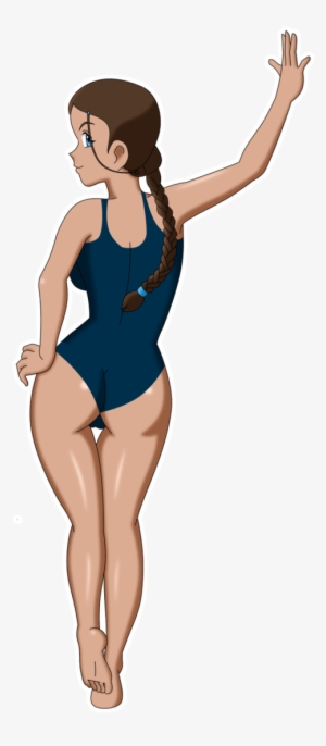 Katara Swimsuit By Pervyangel On Deviantart Deviantart Avatar Breast Expansion Katara Transparent Png 696x1149 Free Download On Nicepng
