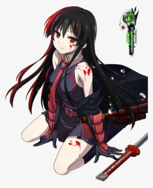 Advantage Of This And Voted For Akame 30 Times - Akame Ga Kill Akame Render