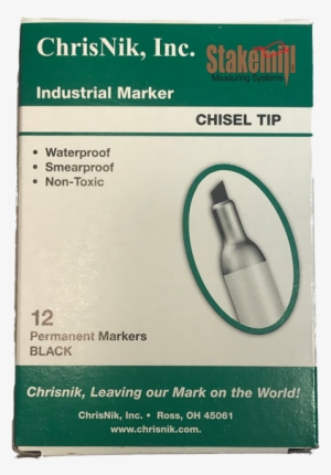 Chrisnik Black Redimark Style Markers Metal Barrel - Chrisnik Aluminum-barrel Black Markers