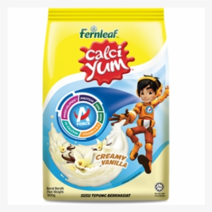Calci Yum Milk Powder -creamy Vanilla - Fernleaf Calciyum Milk Powder 900g