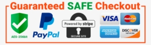 Buy Now - Guaranteed Safe Checkout Transparent