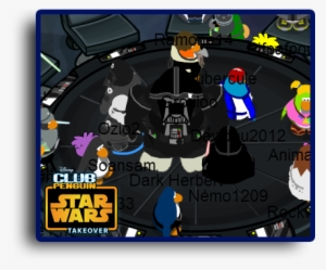 Meeting Herbert In Star Wars Takeover - Club Penguin Herbert Takeover