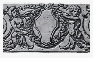 Old Engraved Metal Png - Relief