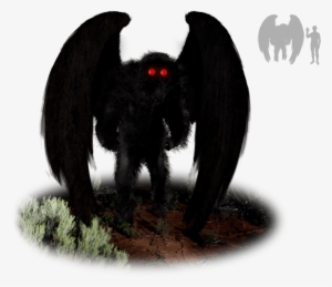 Legendary Monsters Of North American Folklore Png Mythical - Mothman Wikipedia