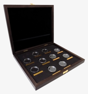 Wooden Box For Queen's Beasts 1oz Gold Coins - Gold Coin