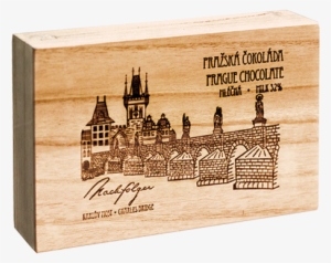 Milk Miniatures Wooden Box - Chocolate Wood Box