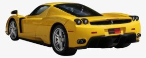 Yellow Ferrari Car Png Image - Voiture De Sport Jaune