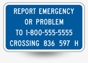Emergency Notification System Sign - California State Route 1