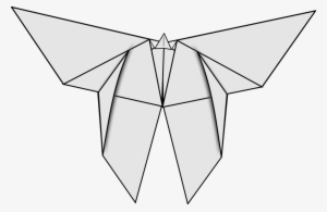 Crane Origami Paper Drawing Origami Paper - Origami Butterfly Clip Art