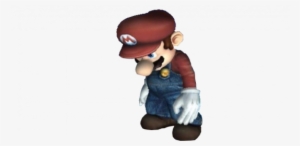 Paint With All The Colors Of The Wind Tumblr - Super Mario Sad Png