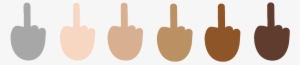 Emoji-finger - Middle Finger Smiley Whatsapp
